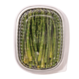 Longo&rsquo;s seasoned asparagus in ready-to-heat container, fresh green vegetable side dish prepared for quick and convenient meals